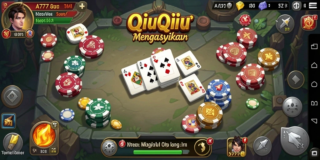 Gameplay seru A7777 dengan grafis QiuQiu yang menawan.