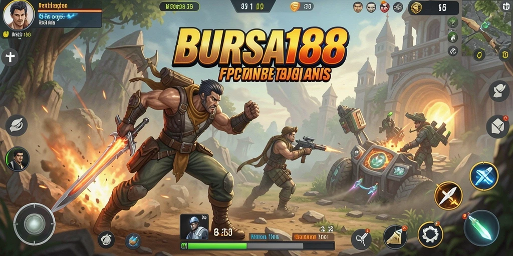 Tangkapan layar BURSA188 menunjukkan aksi mendebarkan dalam permainan.
