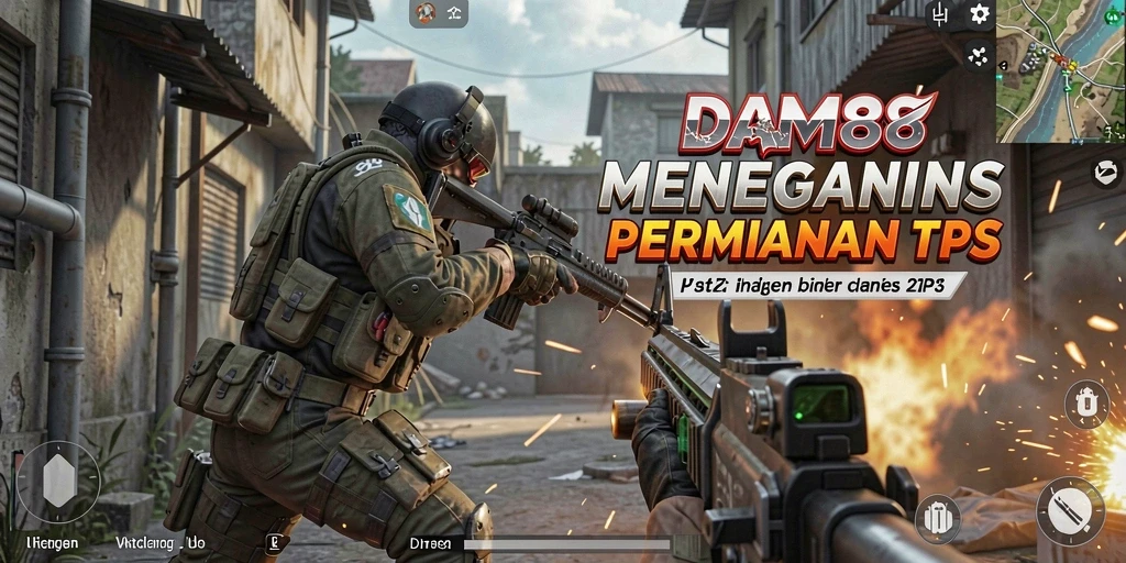 Gameplay menegangkan dalam DAM88 dengan aksi tembak-menembak yang seru.