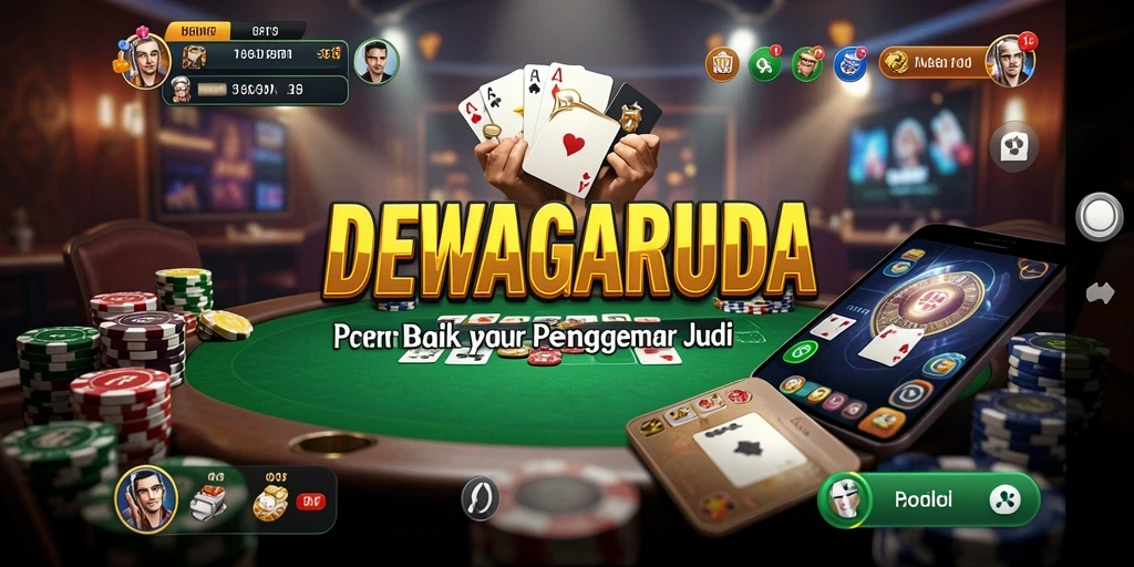 Gameplay menarik dalam poker yang menantang skill pemain.