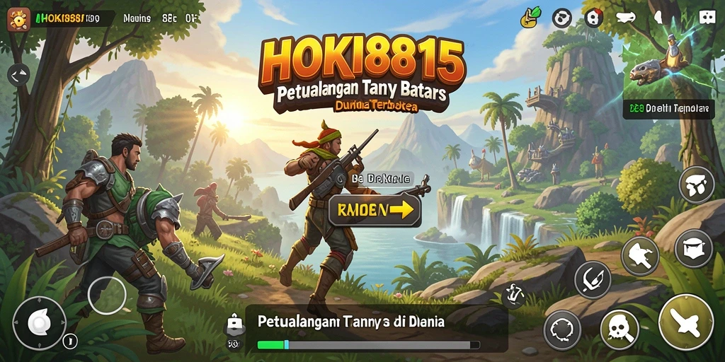 Tampilan gameplay Open World yang menakjubkan dan imersif.