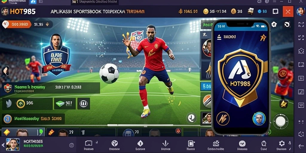 Tangkapan layar HOT985 menampilkan momen taruhan olahraga yang menarik.