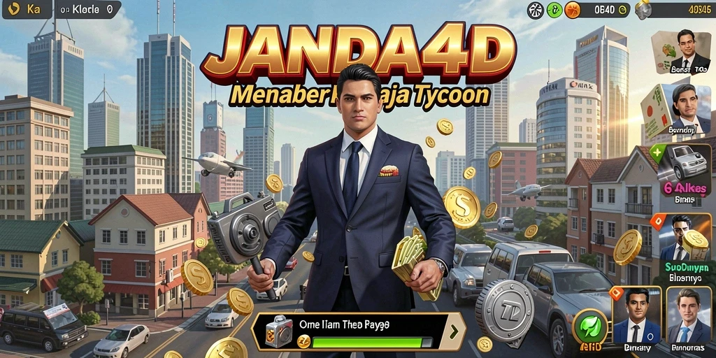Tangkapan layar gameplay Tycoon yang menarik dari JANDA4D.