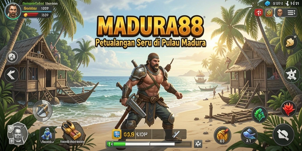 Tampilan gameplay menarik dari MADURA88 yang menunjukkan petualangan seru.