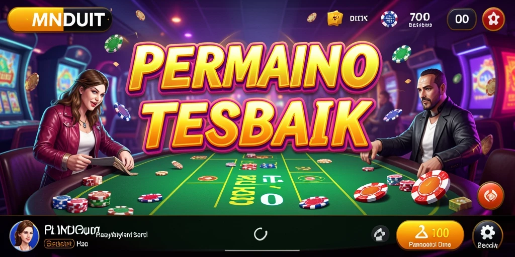 Tampilan gameplay MNDUIT yang seru dan menantang.