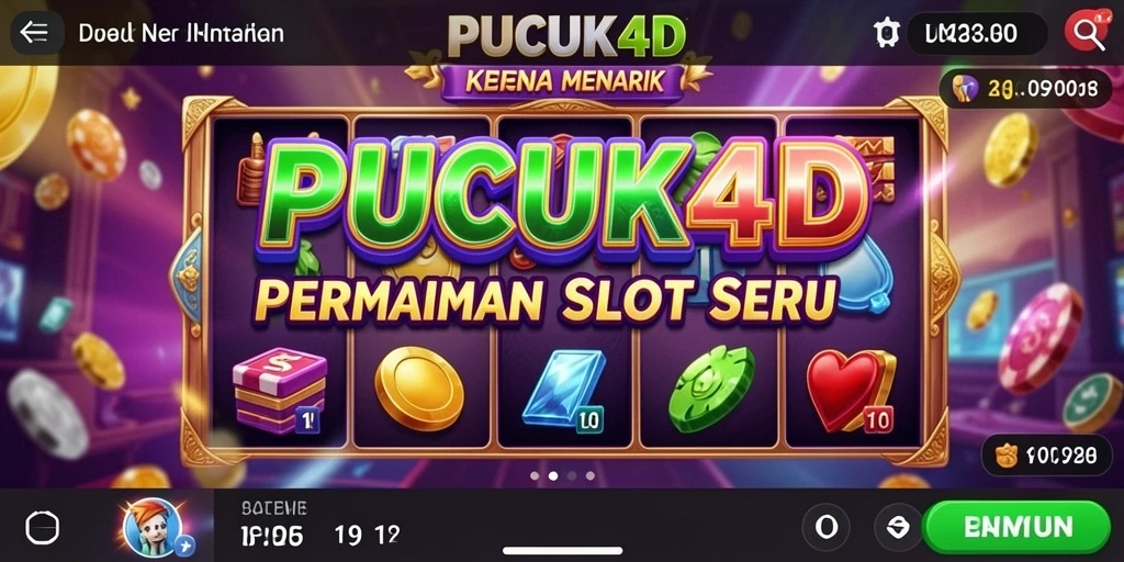 Gameplay PUCUK4D yang menarik dan penuh warna.