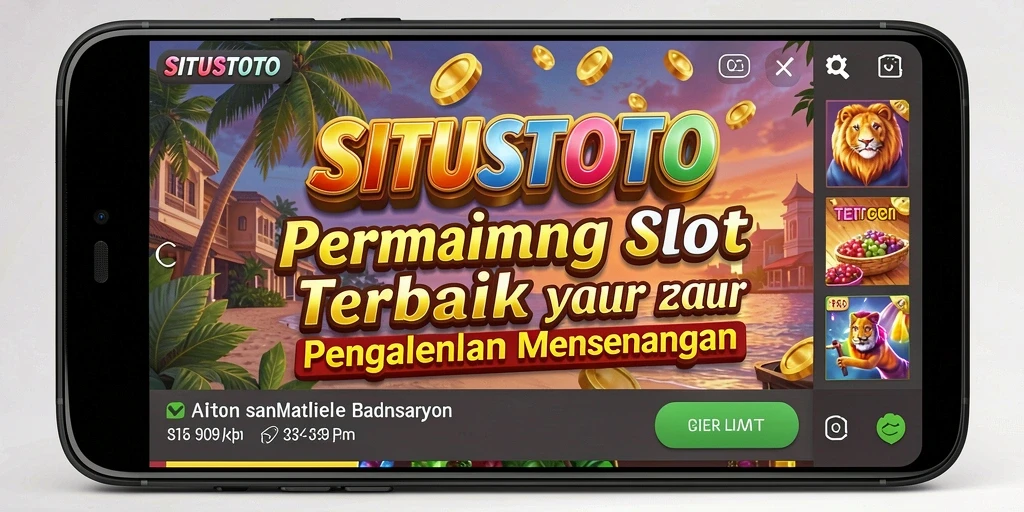 Screenshot gameplay menunjukkan keseruan Slot di SITUSTOTO.