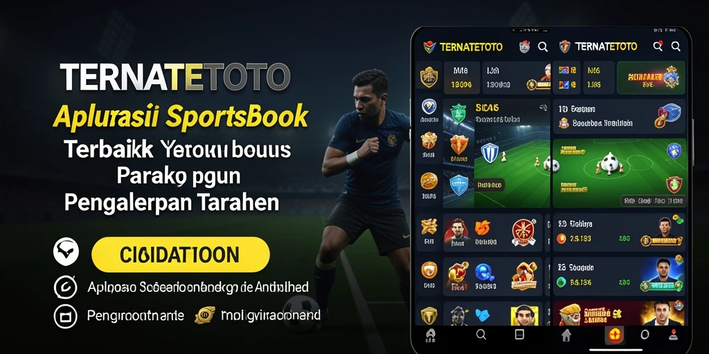 Tampilan antarmuka TERNATETOTO yang menarik saat taruhan olahraga.
