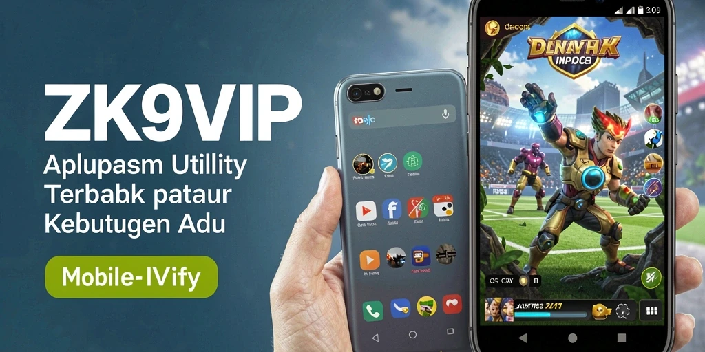 Tampilan antarmuka ZK9VIP yang bersih dan fungsional.
